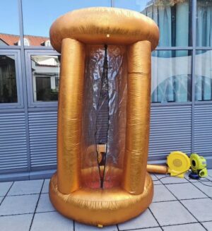 Aufblasbare Cashbox 24h/Miete