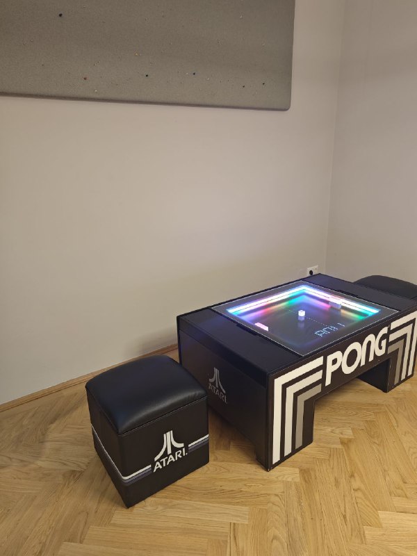 Atari Pong Table 24h/Miete – Bild 4
