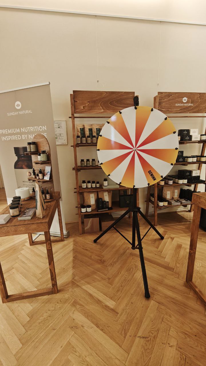 Glücksrad 24h/Miete